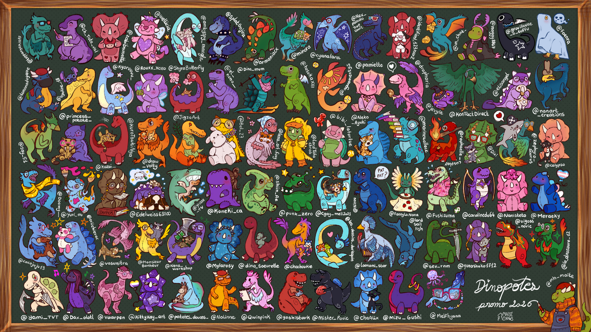 Dinopotes Promo 2026 - Print
