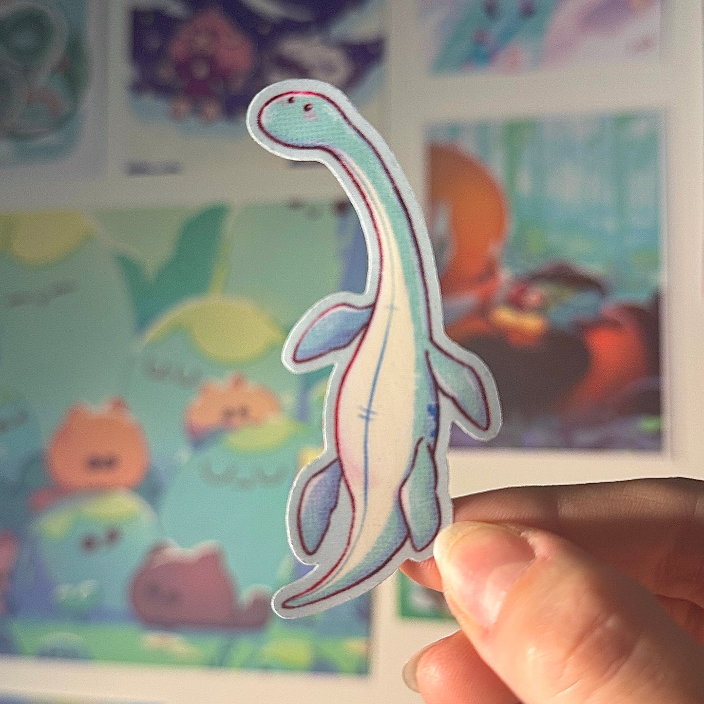 Dino Lucky - Sticker