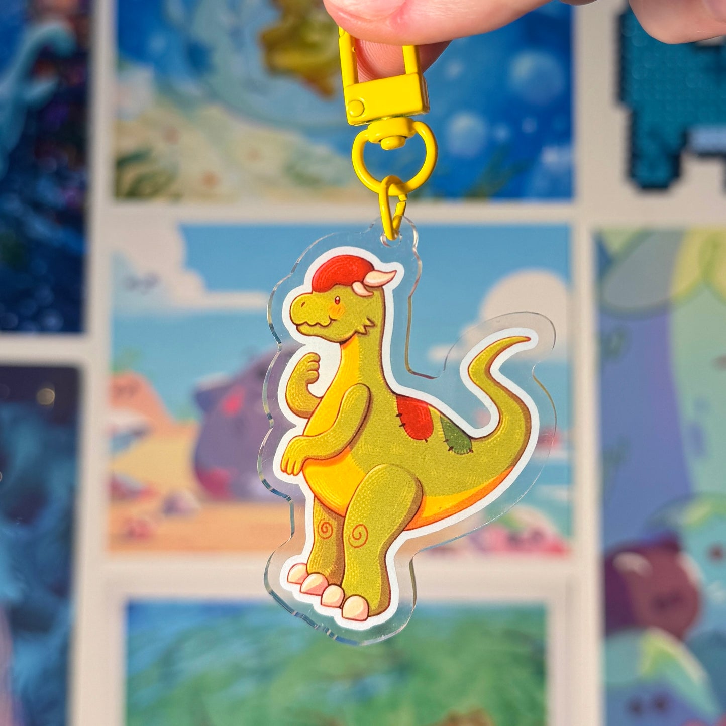 Dino Compote - Keychain