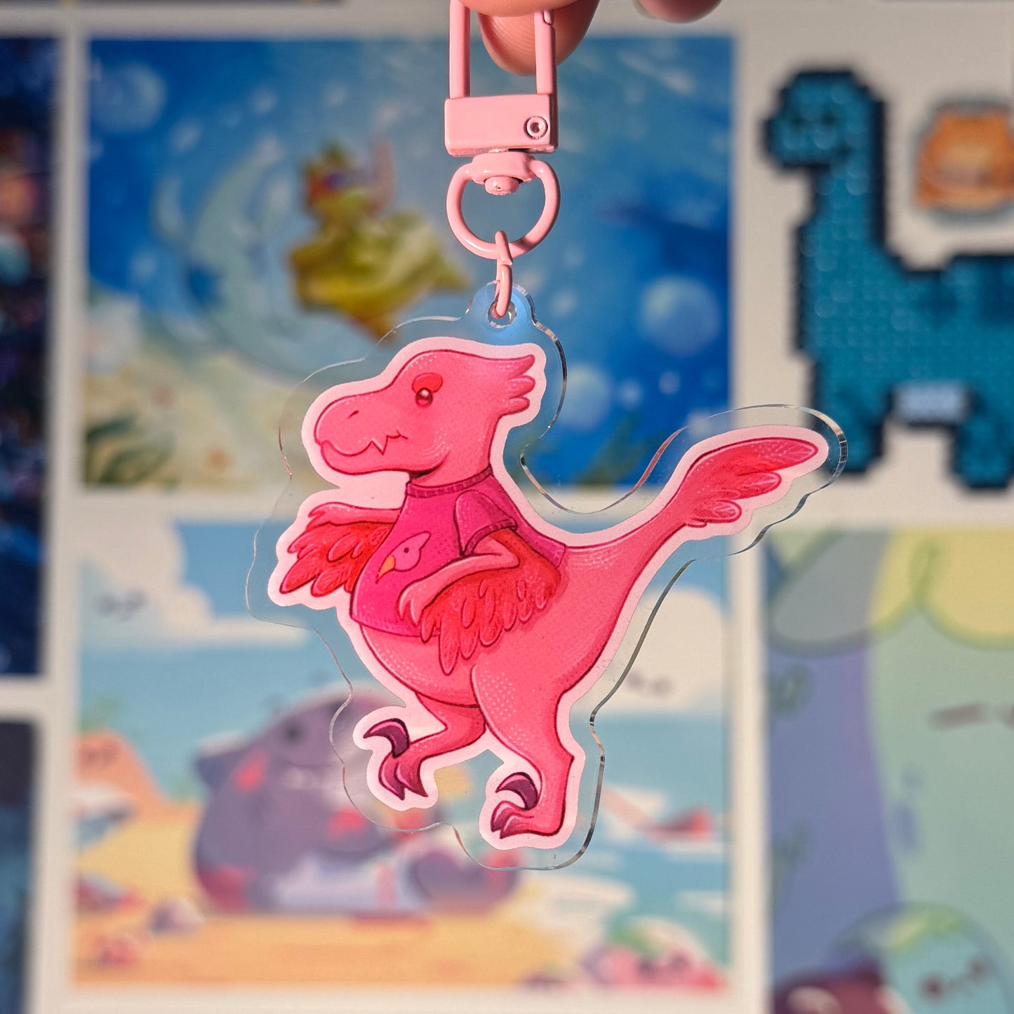 Dino Fly - Keychain