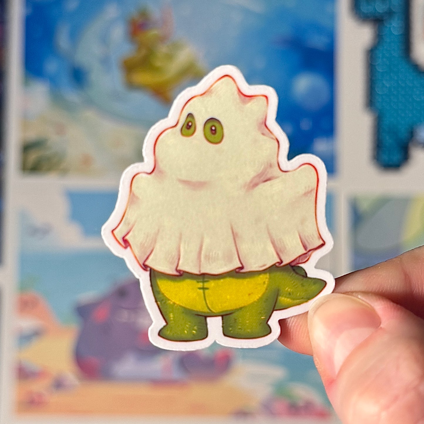 Concombre Ghost - Sticker