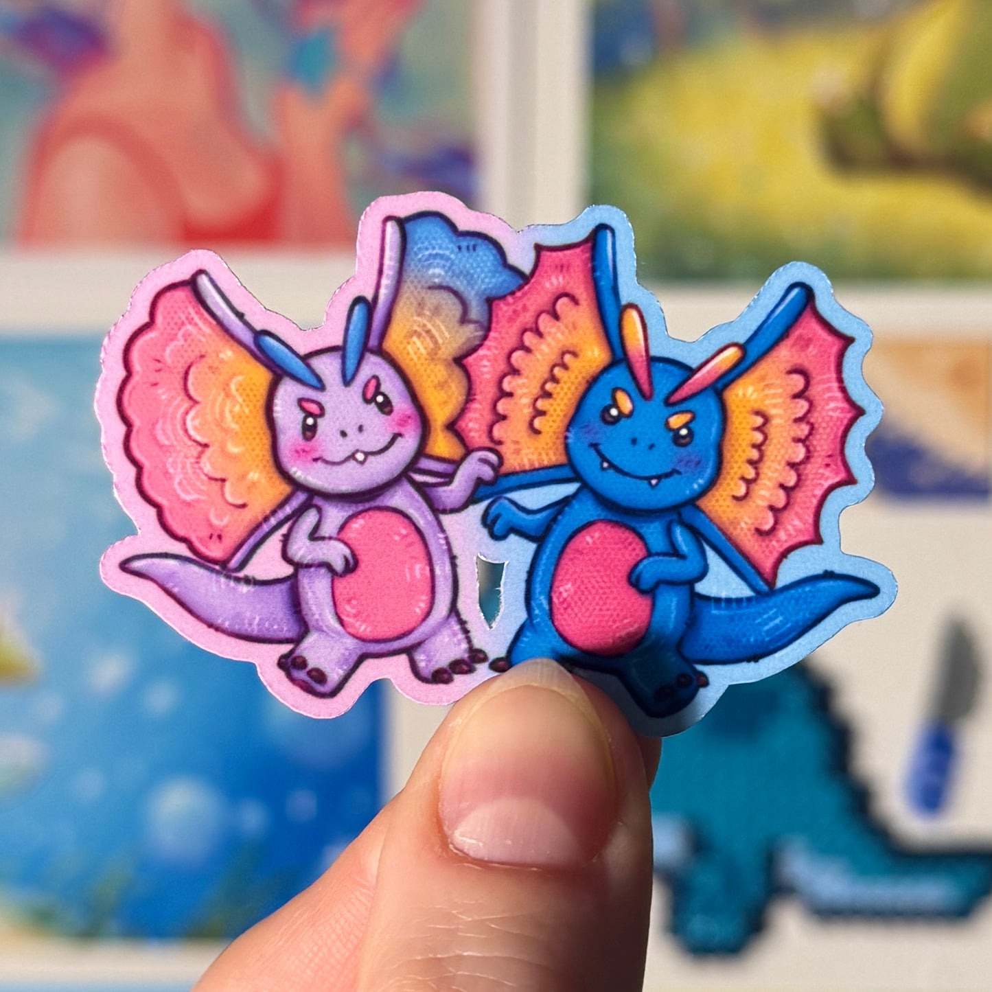 Dino François & Françoise - Sticker