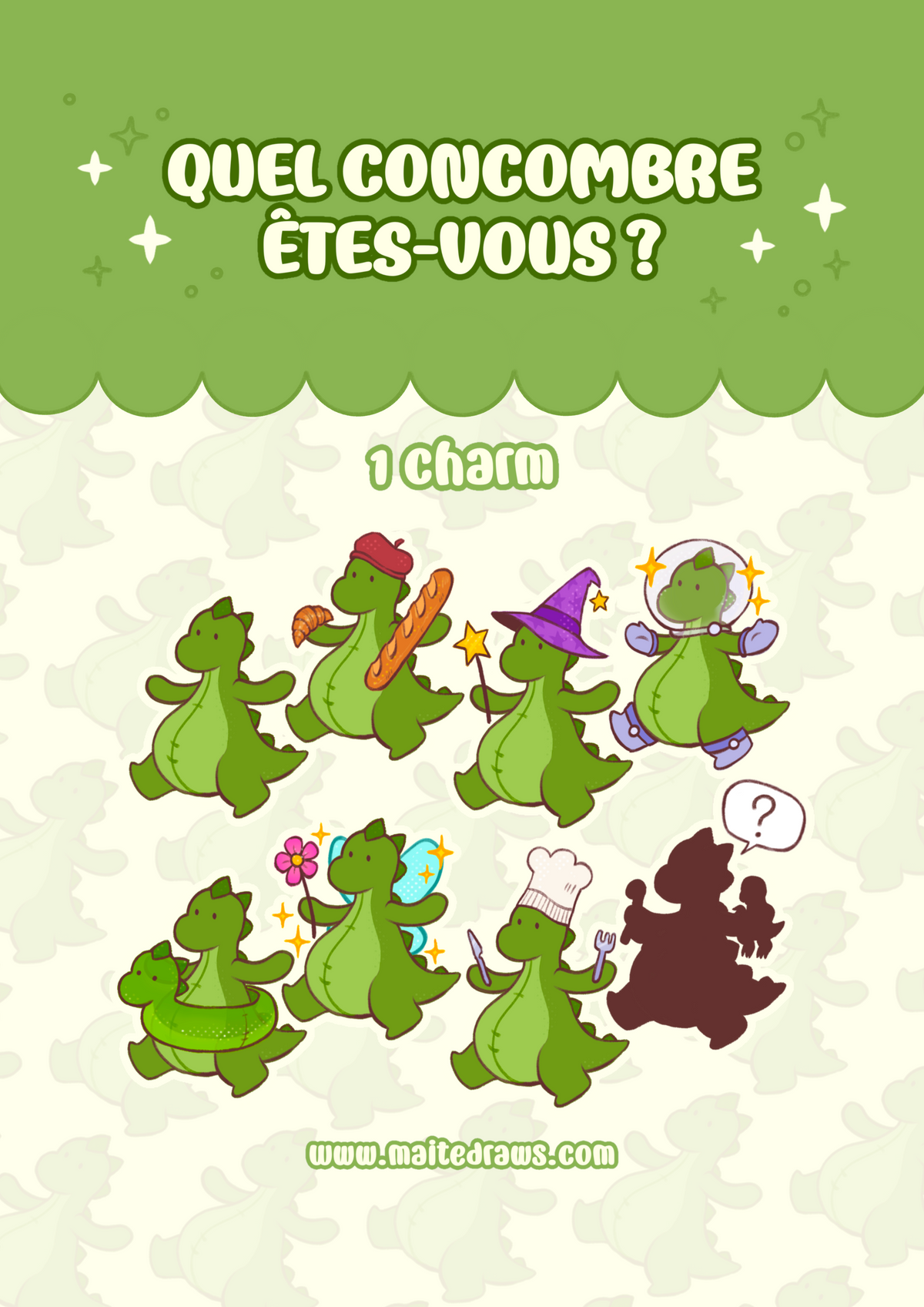 Which Concombre are you? - Charm