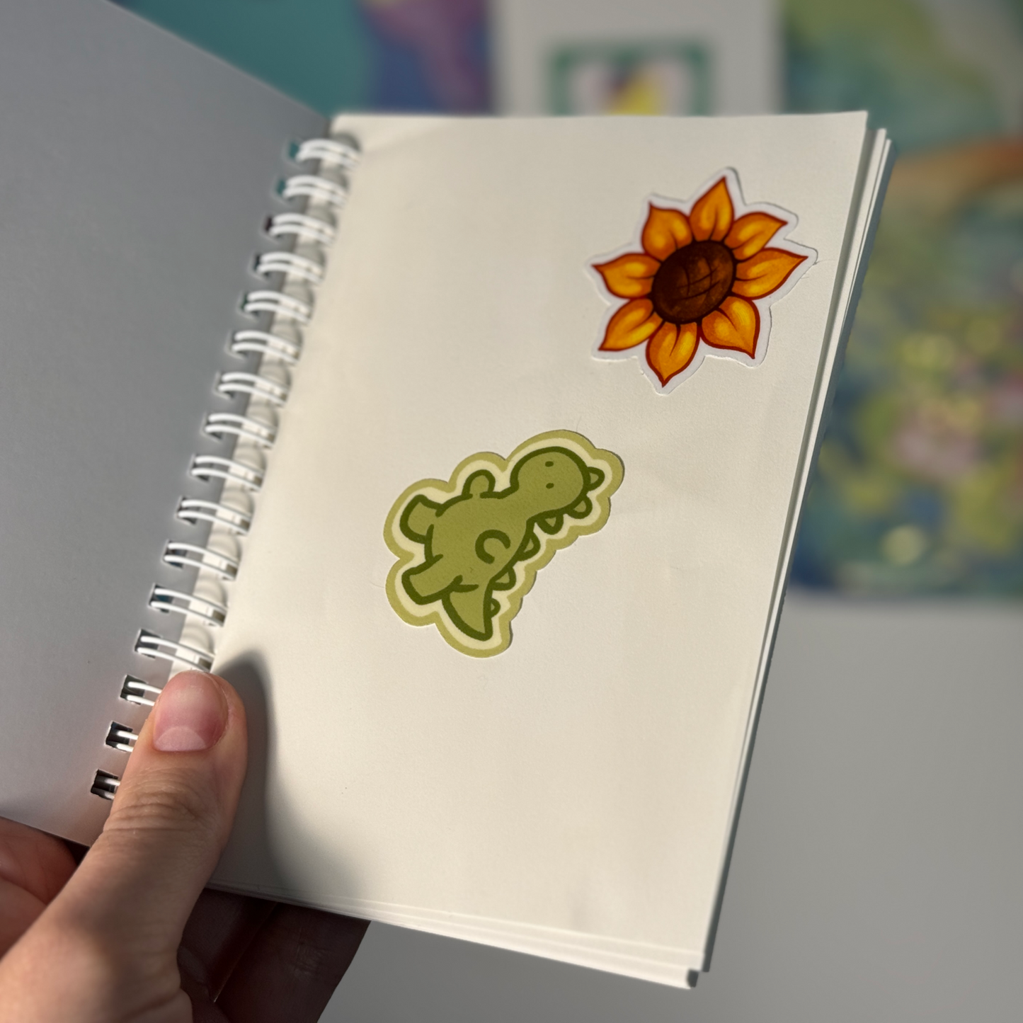 Dino Concombre - Sticker Book