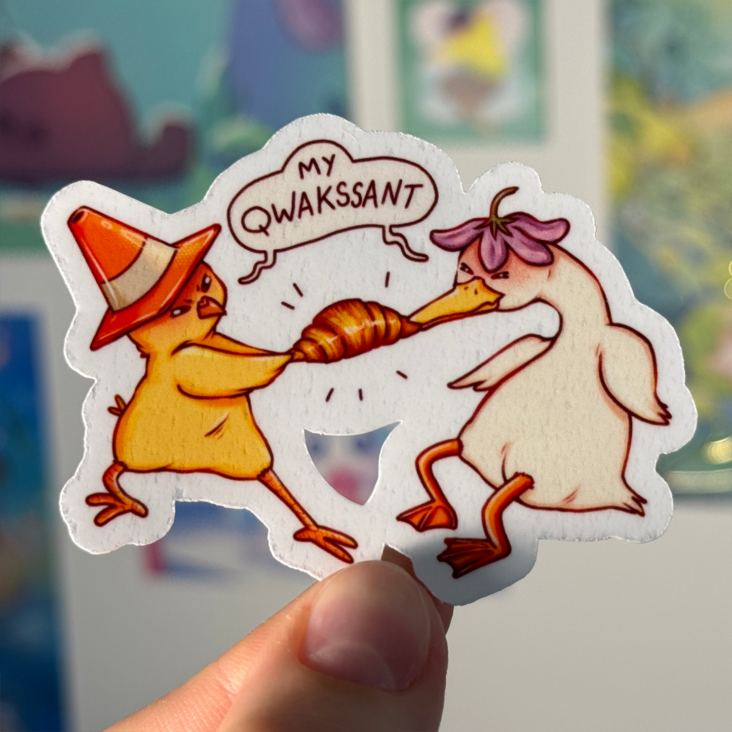 Nugget "My qwakssant" - Sticker