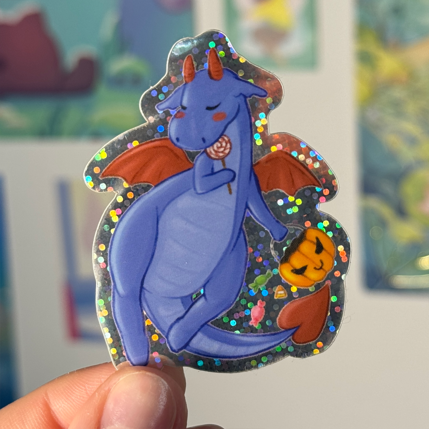 Dragon Halloween - Sticker