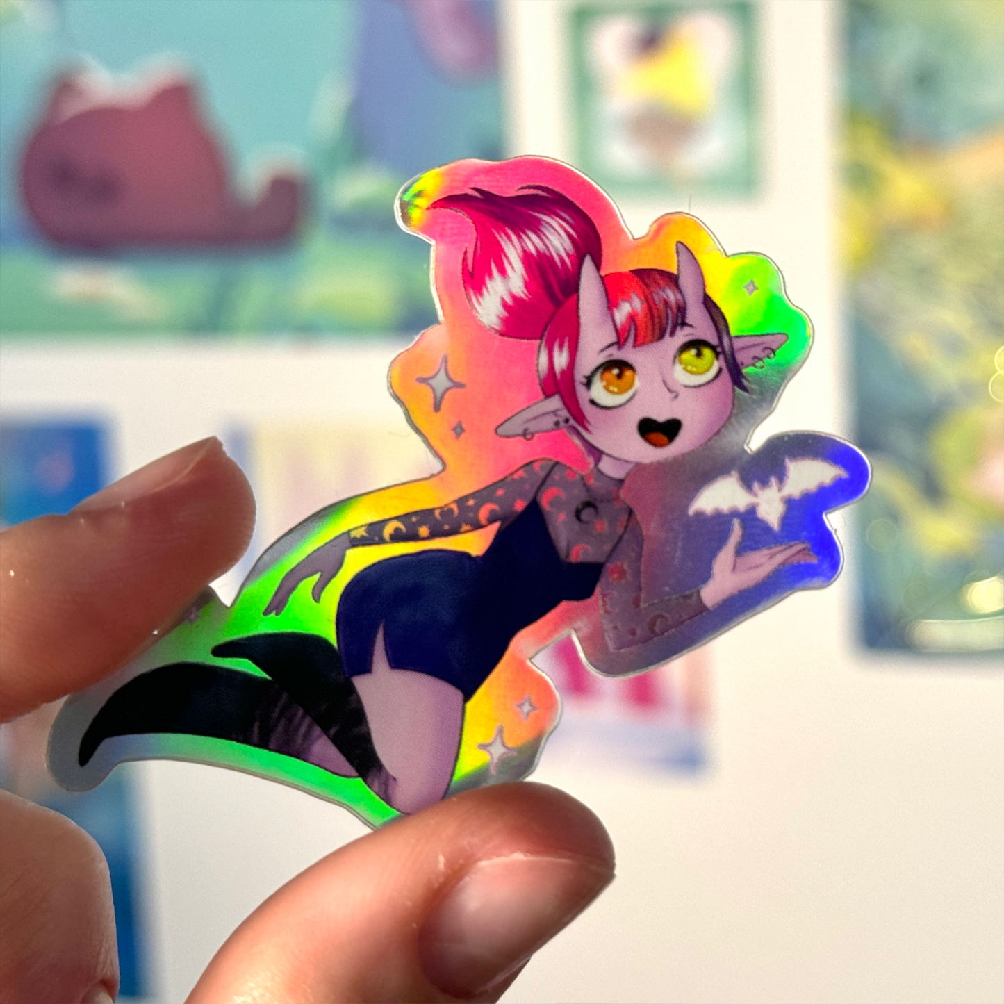 Demoness Nepheria - Sticker