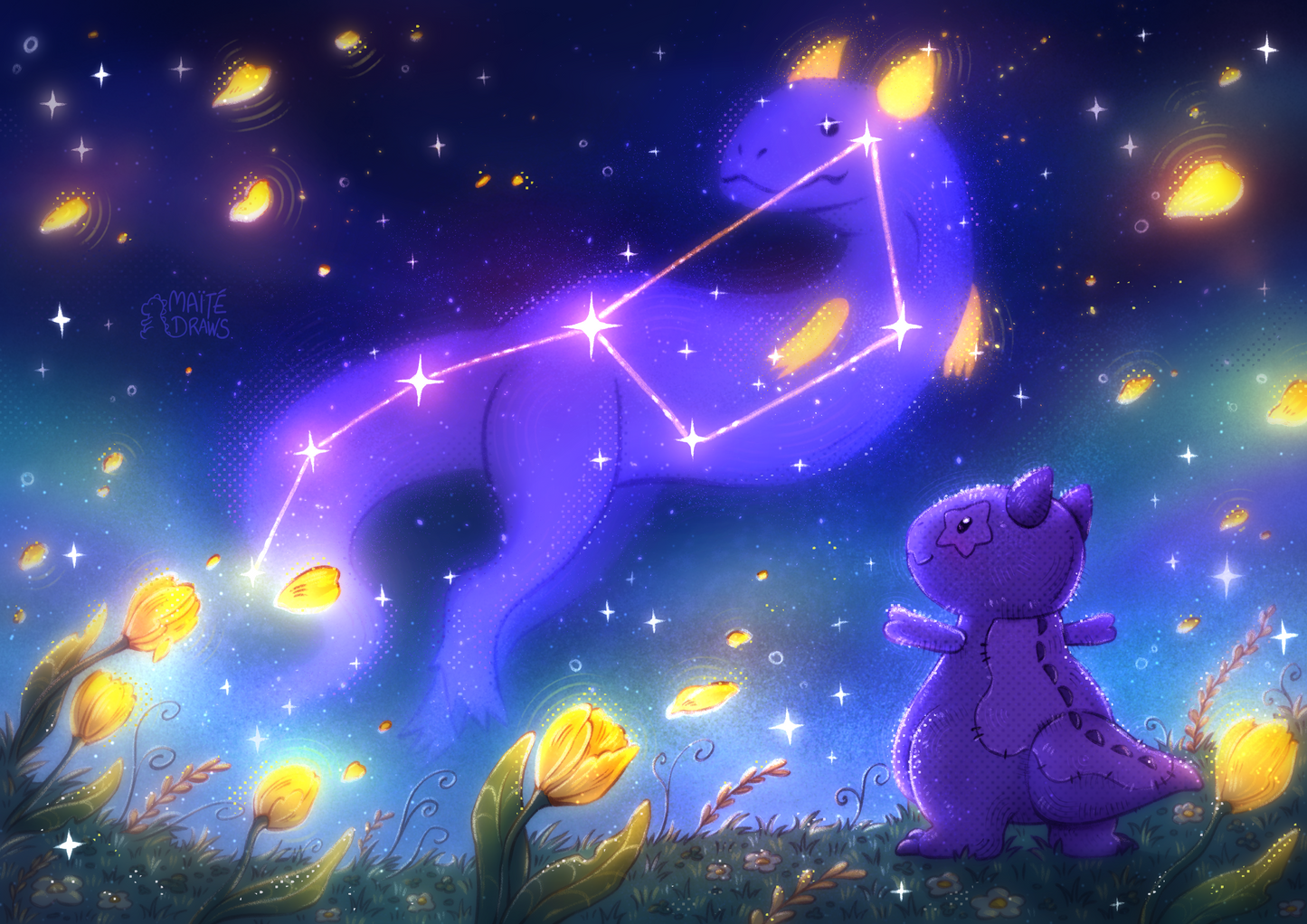 Rocket Galaxy - Print