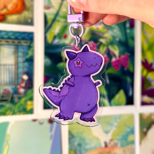 Dino Rocket - Keychain