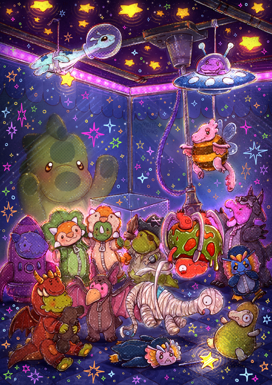 Halloween Dinosaurs (2026) - Print