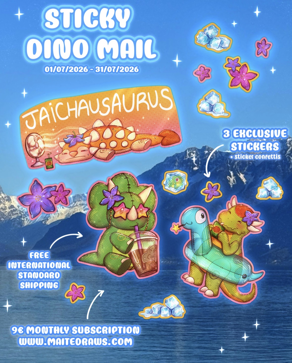 Sticky Dino Mail