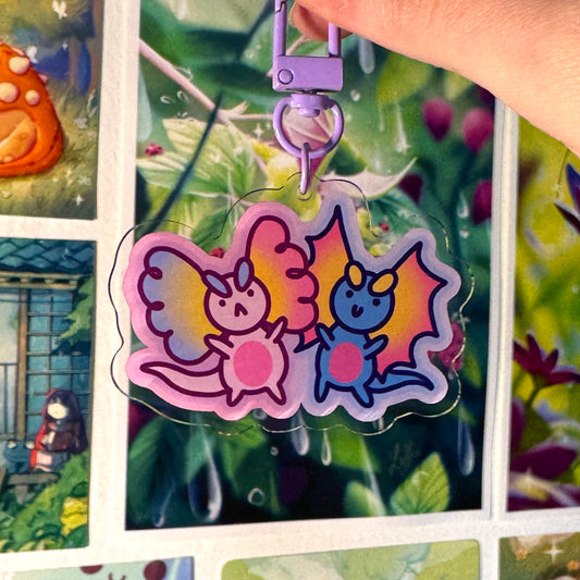 Dino François & Françoise simpliste - Keychain