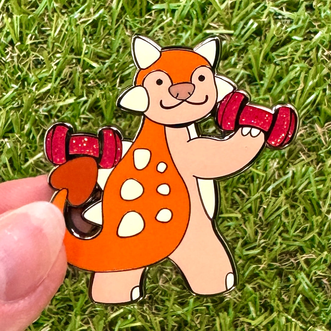 Dino Kiki - Enamel Pin
