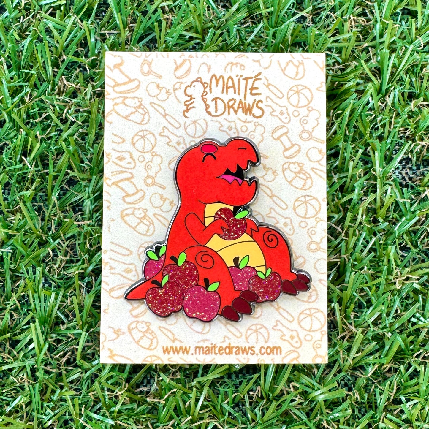 Dino Hugo - Enamel Pin