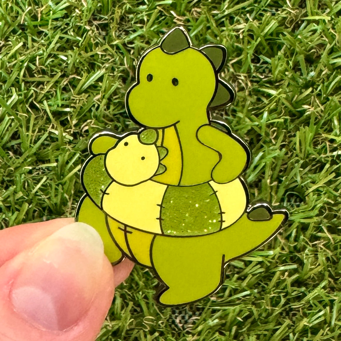 Dino Concombre - Enamel Pin