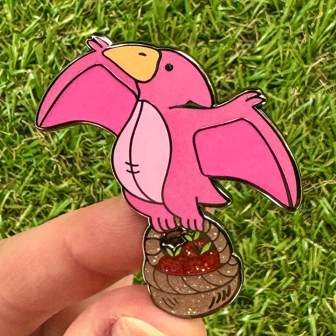 Dino Pedro - Enamel Pin