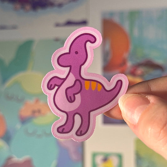 Dino Topo Simpliste - Sticker