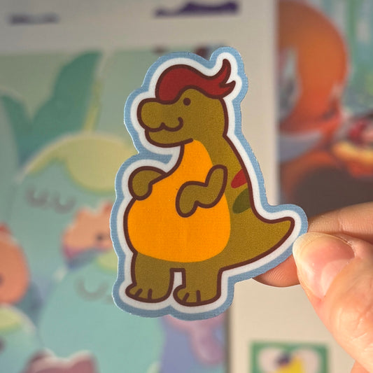 Dino Compote Simpliste - Sticker