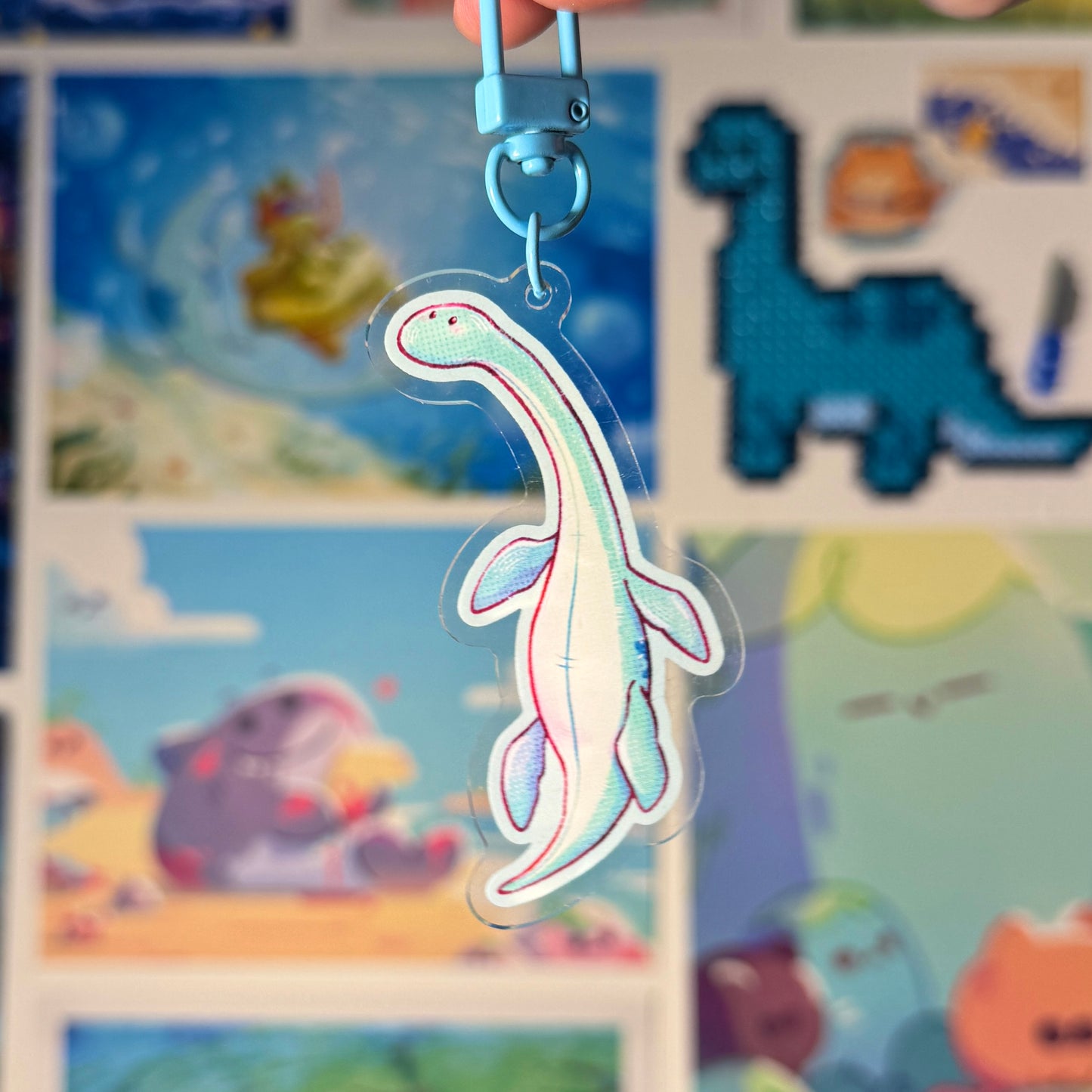 Dino Lucky - Keychain