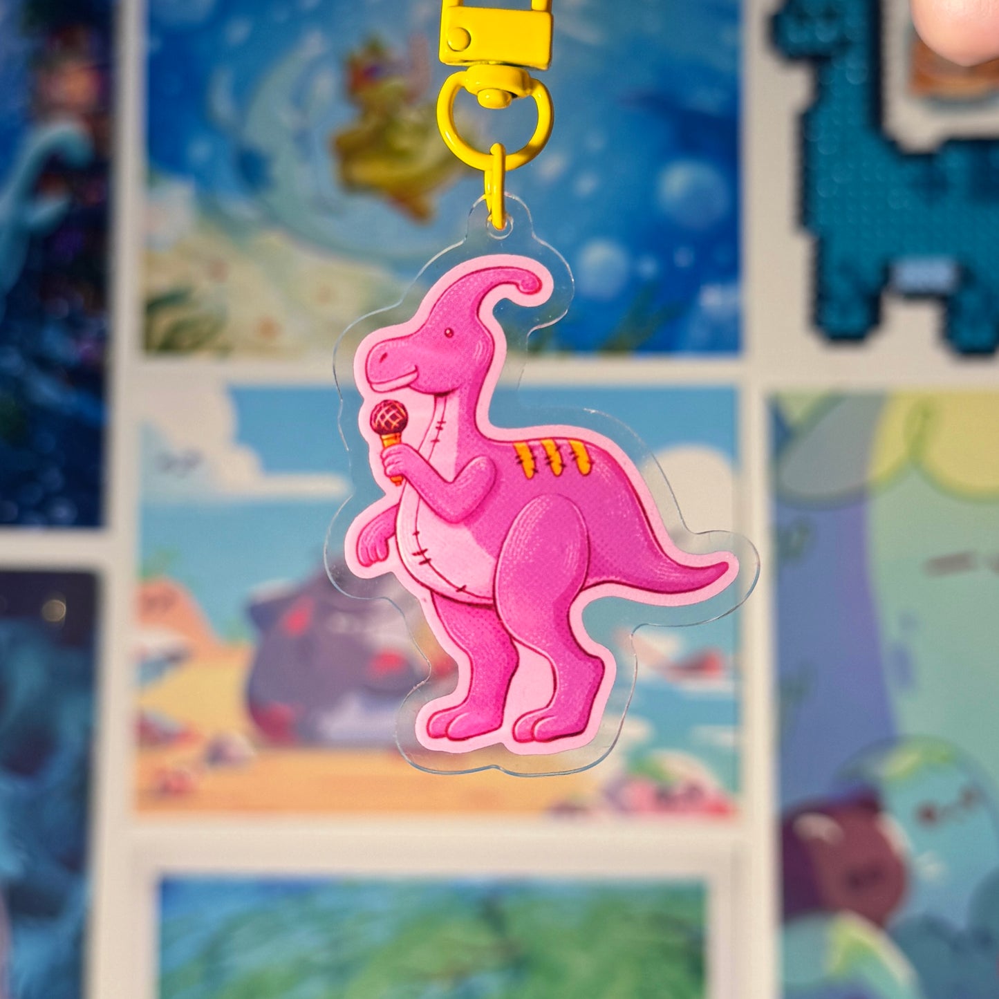 Dino Topo - Keychain