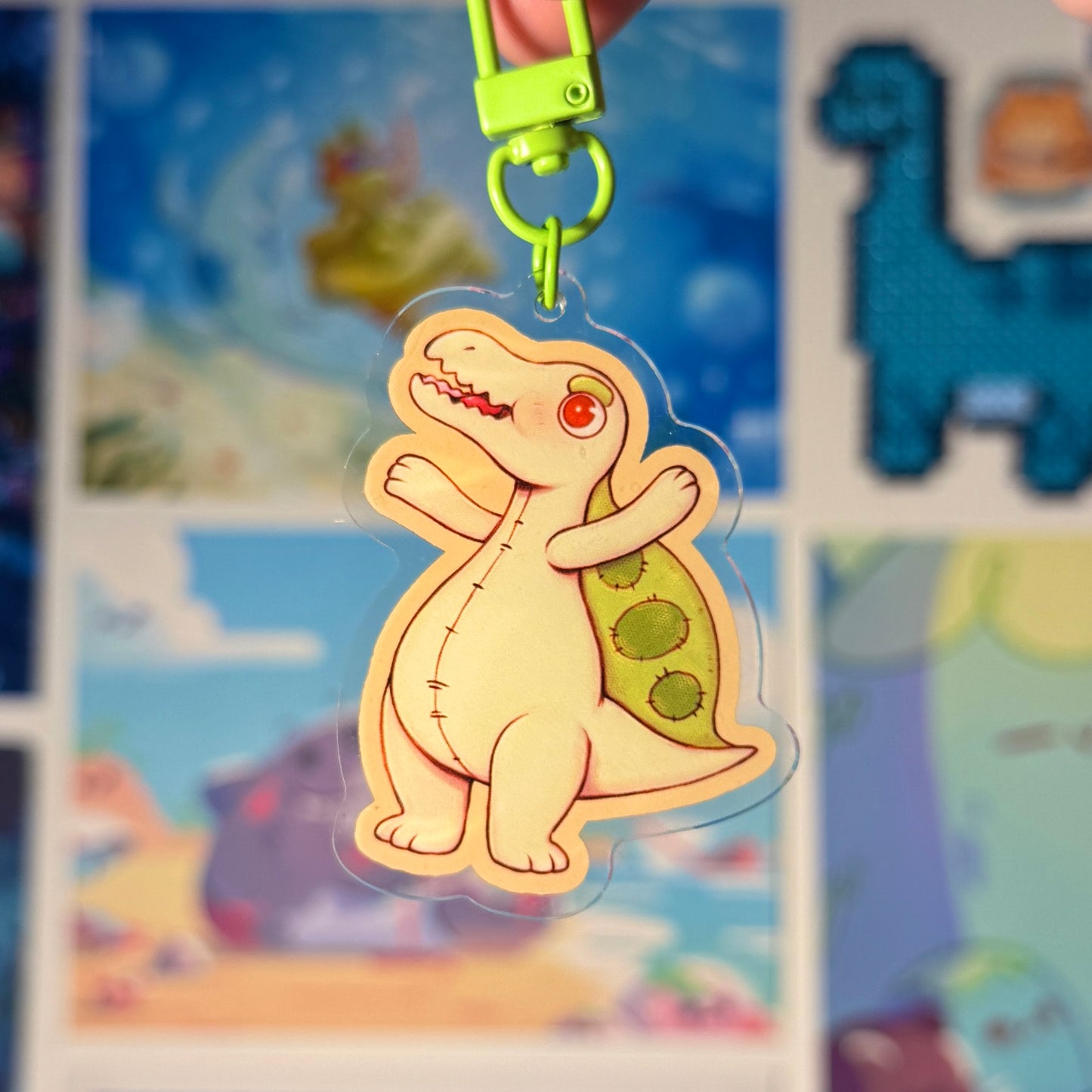 Dino Poire - Keychain