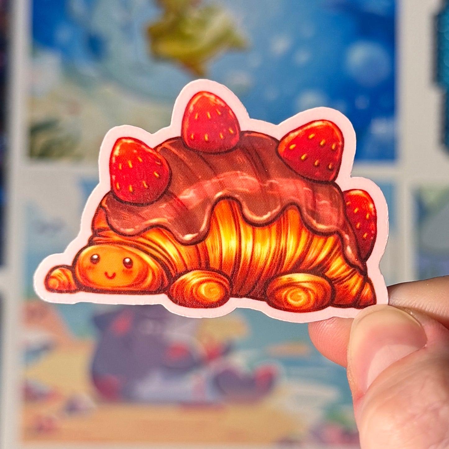 Stégocroissant - Sticker