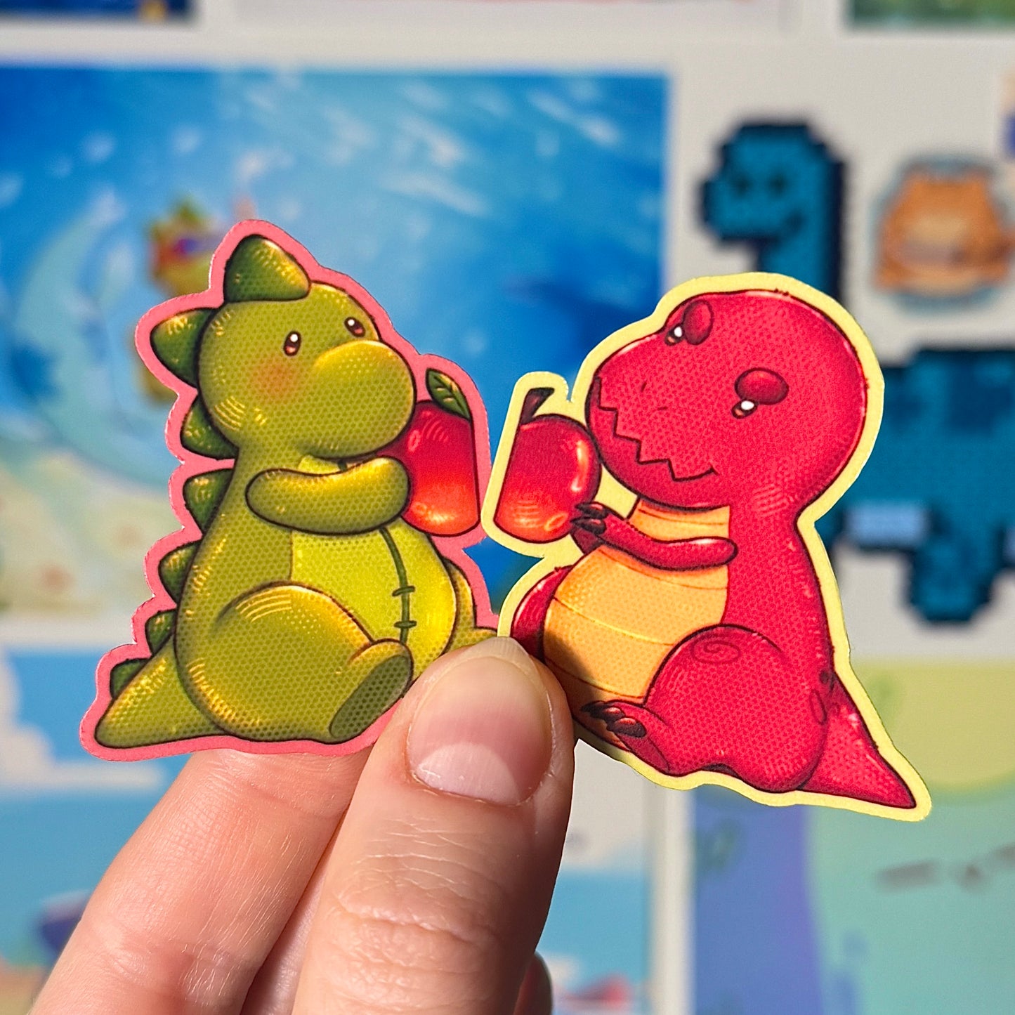 Duo Concombre & Hugo - Sticker