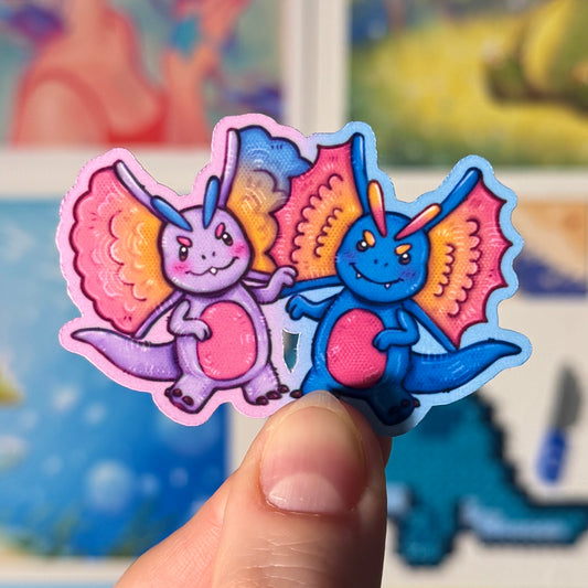 Dino François & Françoise - Sticker