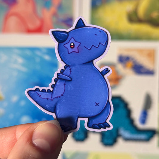 Dino Rocket - Sticker