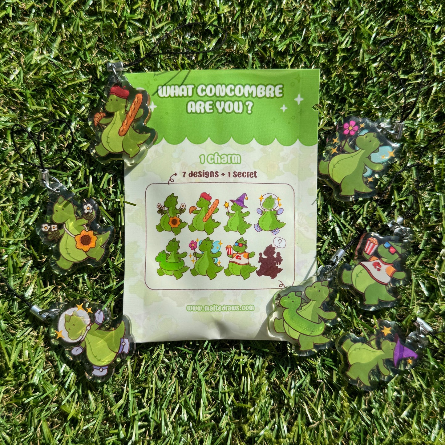 Which Concombre are you? - Charm 3,8cm