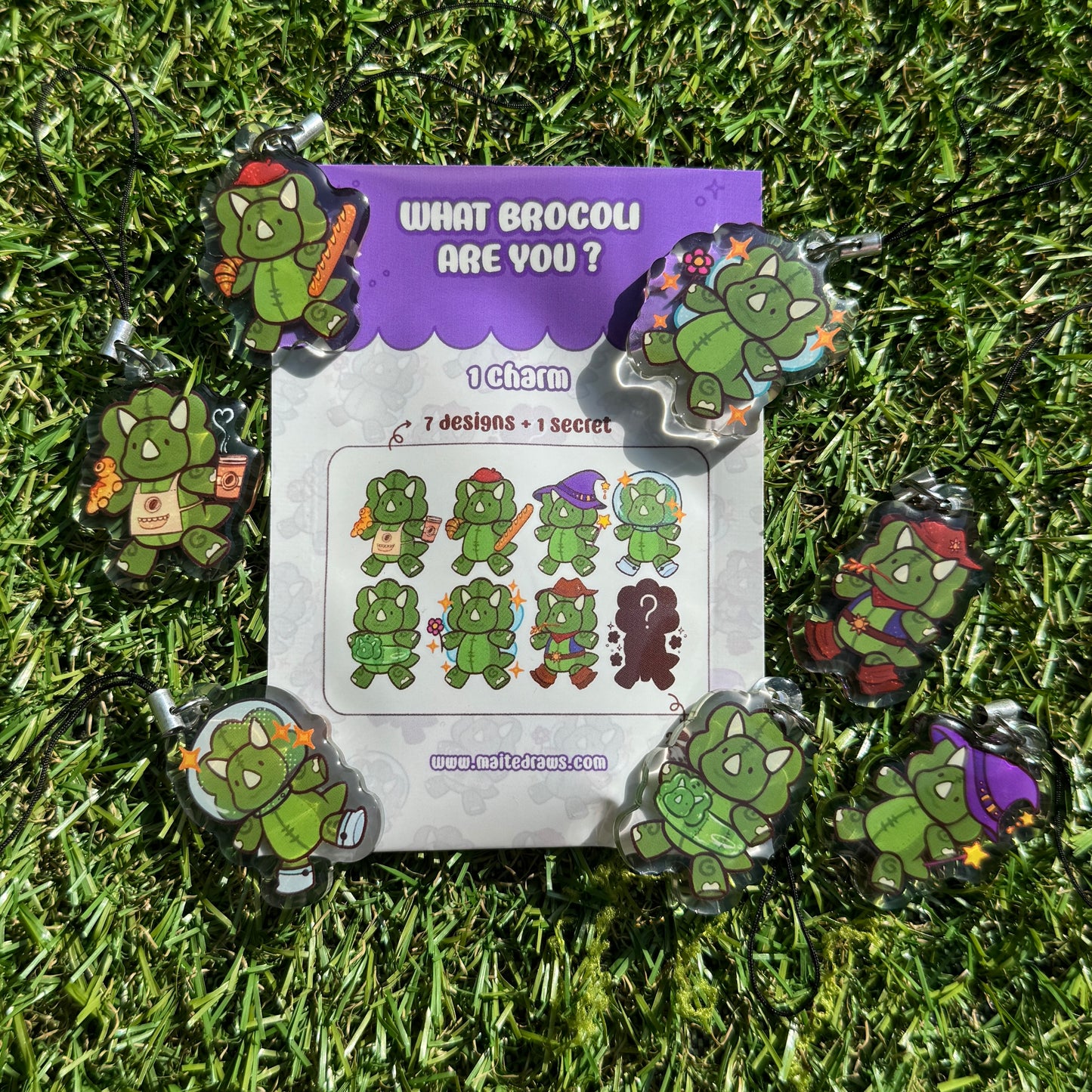 Which Brocoli are you? - Charm 3,8cm