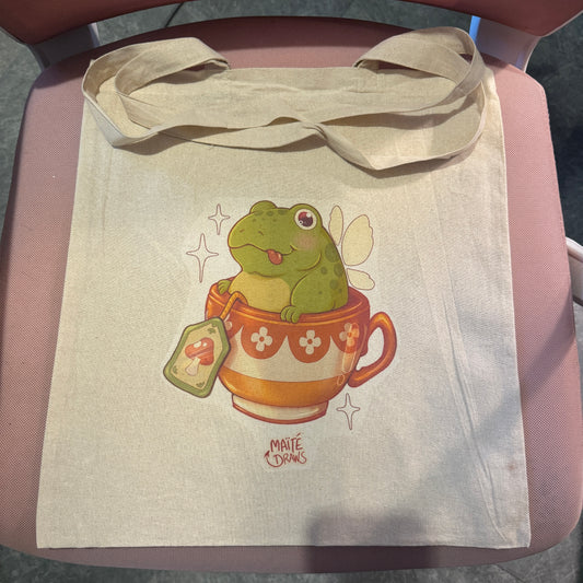 Freddy & Tea cup - Tote bag