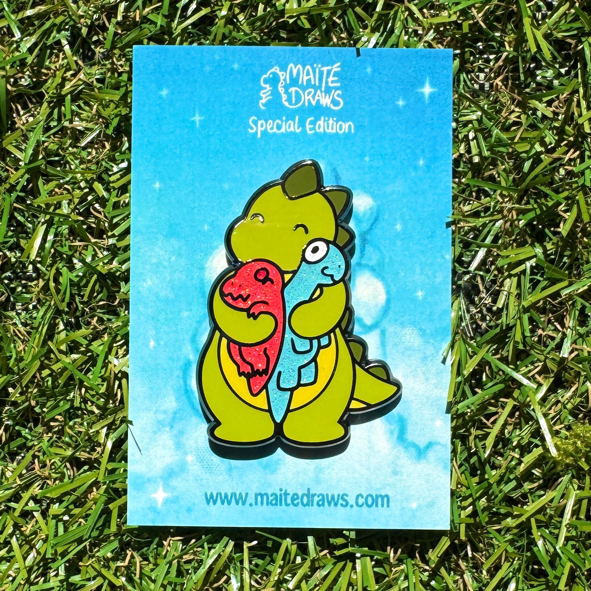 Dino Concombre - Enamel Pin (LIMITED EDITION)