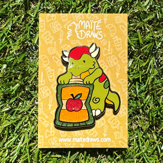 Dino Compote - Enamel Pin