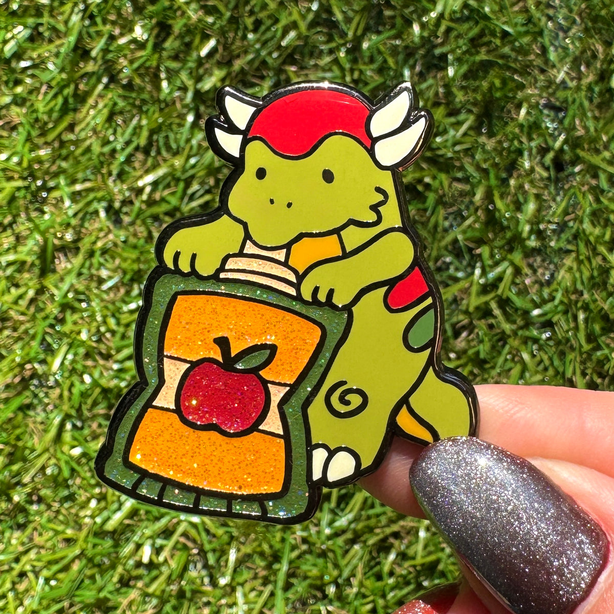 Dino Compote - Enamel Pin