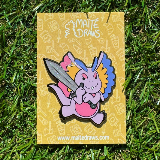Dino Françoise - Enamel Pin
