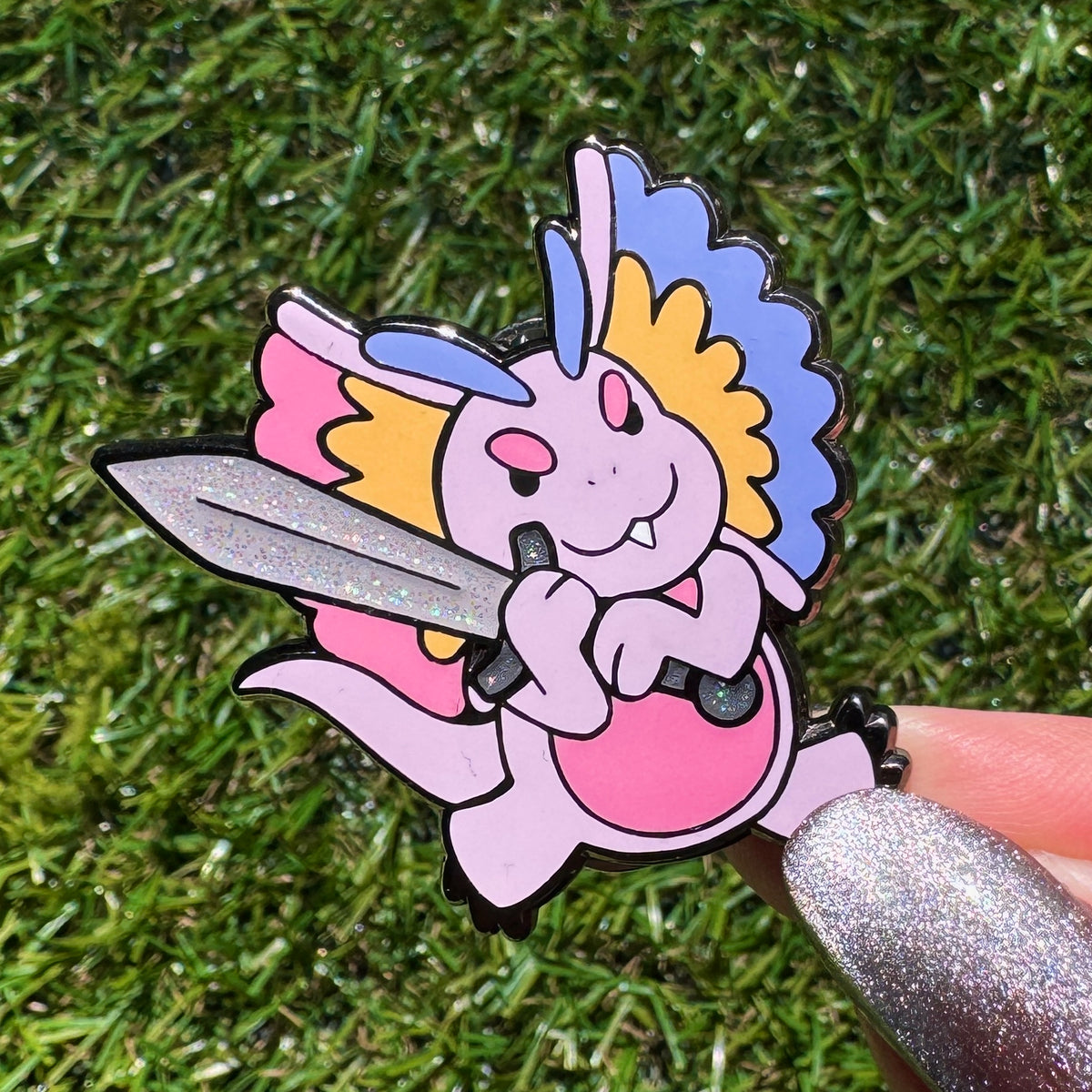 Dino Françoise - Enamel Pin