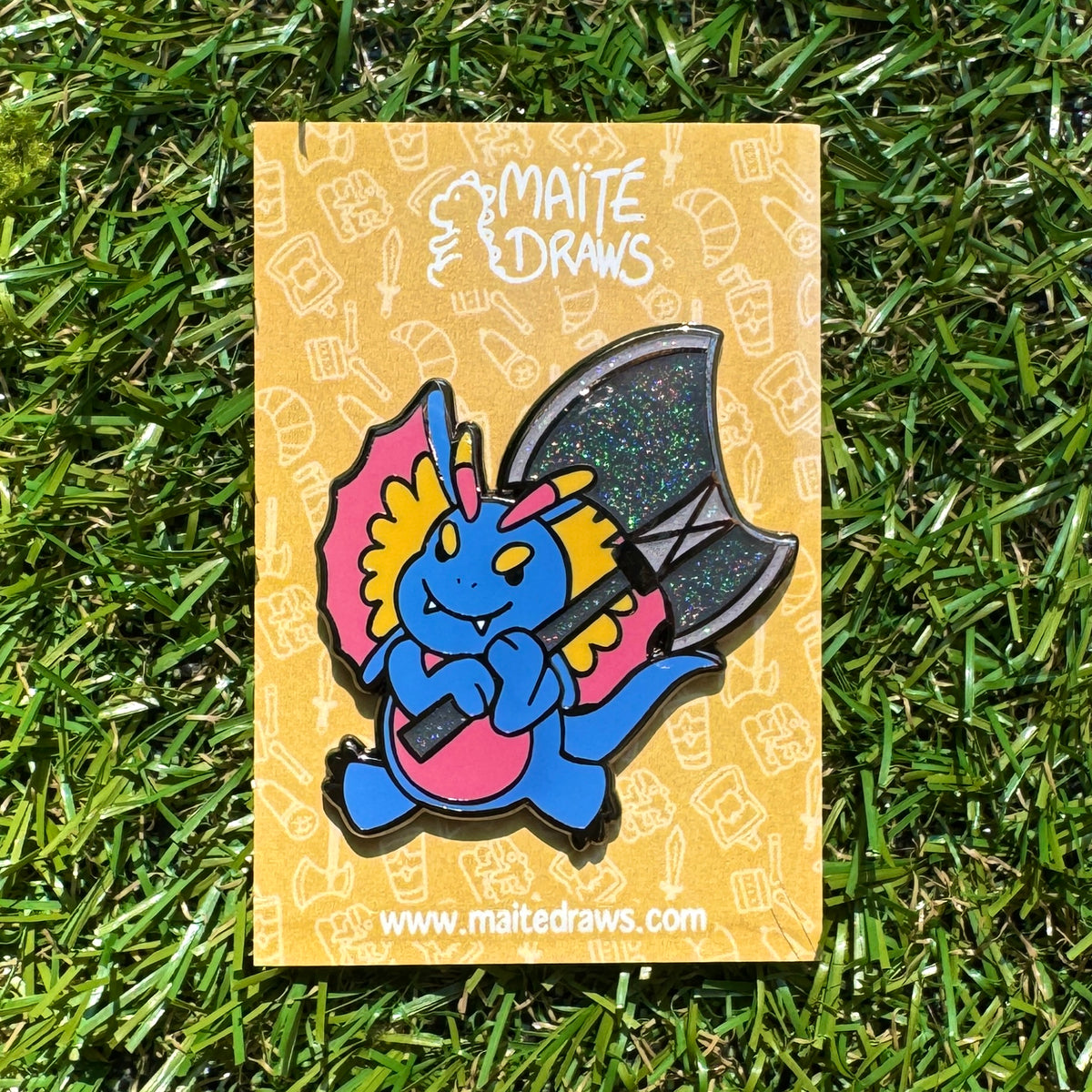 Dino François - Enamel Pin
