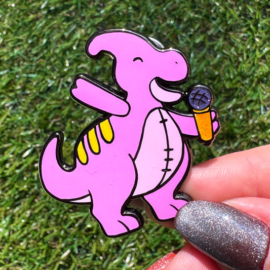 Dino Topo - Enamel Pin