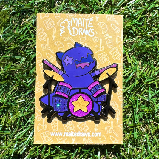 Dino Rocket - Enamel Pin