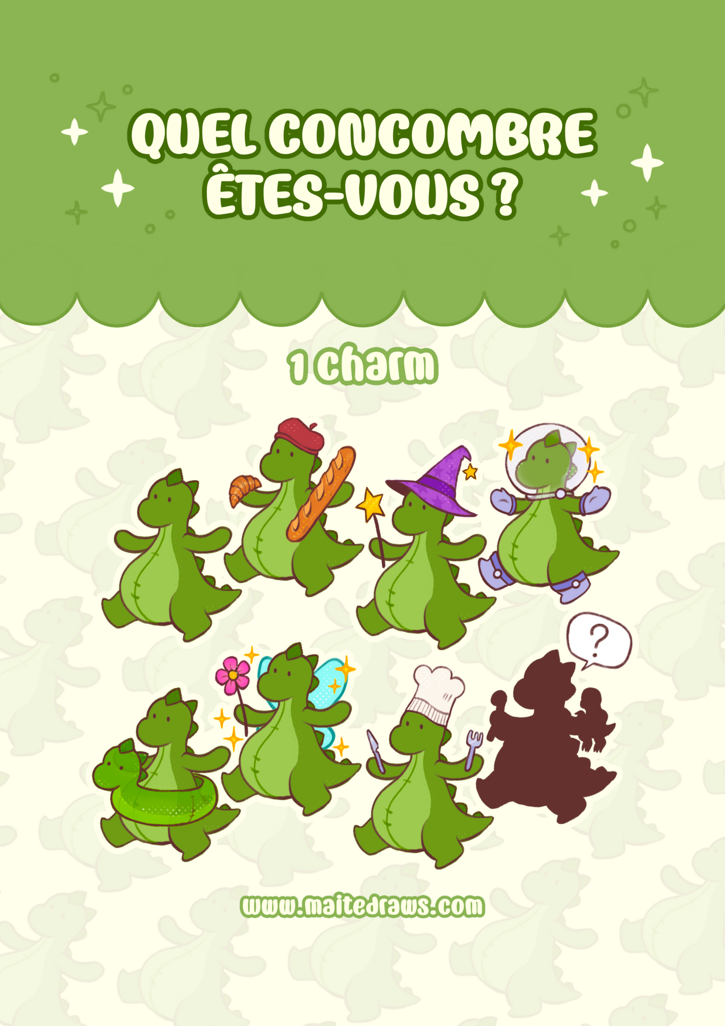 Which Concombre are you? - Charm