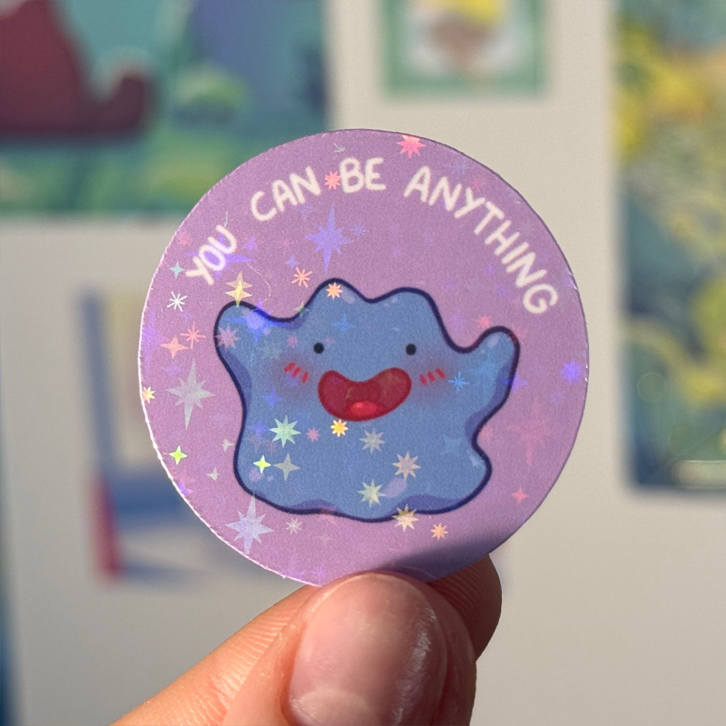 Pokemon Ditto Shiny - Sticker