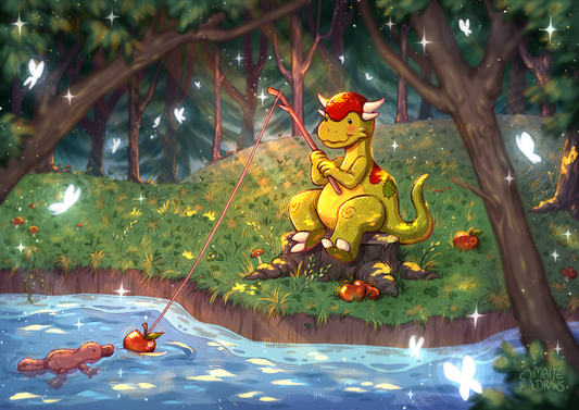 Compote Fishing - Print