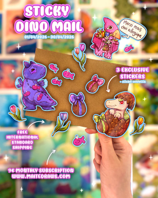 Sticky Dino Mail