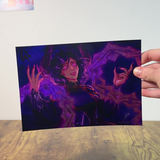 Morgana - Holographic print